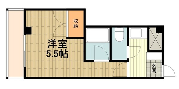 平岡マンションの物件間取画像